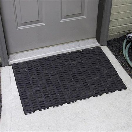 RICKI'S RUGS 17 in. W x 25 in. L Durite 108 Industrial Mats - Straight weave RI63057